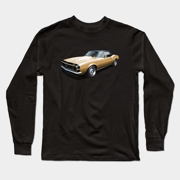 1967 Chevrolet Camaro SS Long Sleeve T-Shirt by candcretro